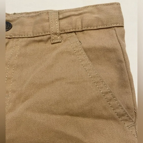 NEW Lucky Brand Khaki Shorts Boys’ Size 3T Cotton adjustable waistband pockets - Picture 5 of 9